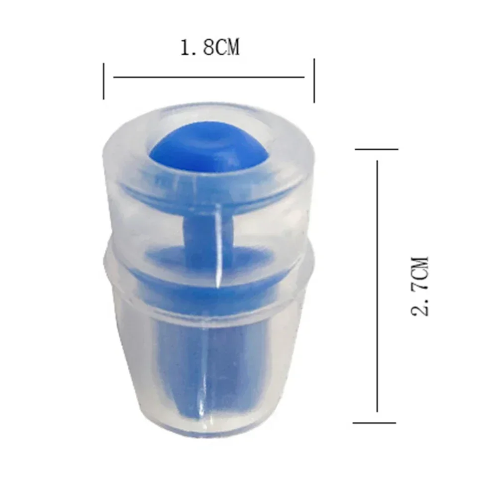 4pcs Silicone Bite Outdoor Cycling Running Water Bag Soft Water Bottle Silicone Replacement Bite Mouthpiece Suction Accessories