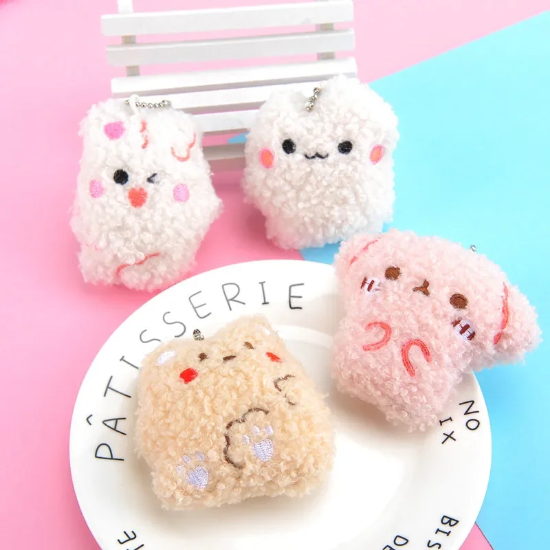 Glutinous Rice Tuan Tuan Puppy Rabbit Little Bear Little Cat Teddy Plush Pendant Bag Clothing Accessories Plush Toys