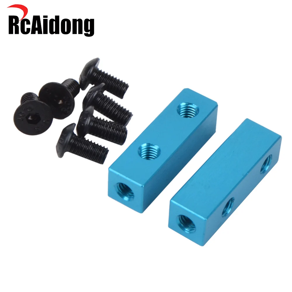 Aluminunm Servo Stay Mount for Tamiya CW01 LunchBox Wild One DF02 DT02 Grasshopper 2 Hornet Super Hotshot ClodBuster BullHead