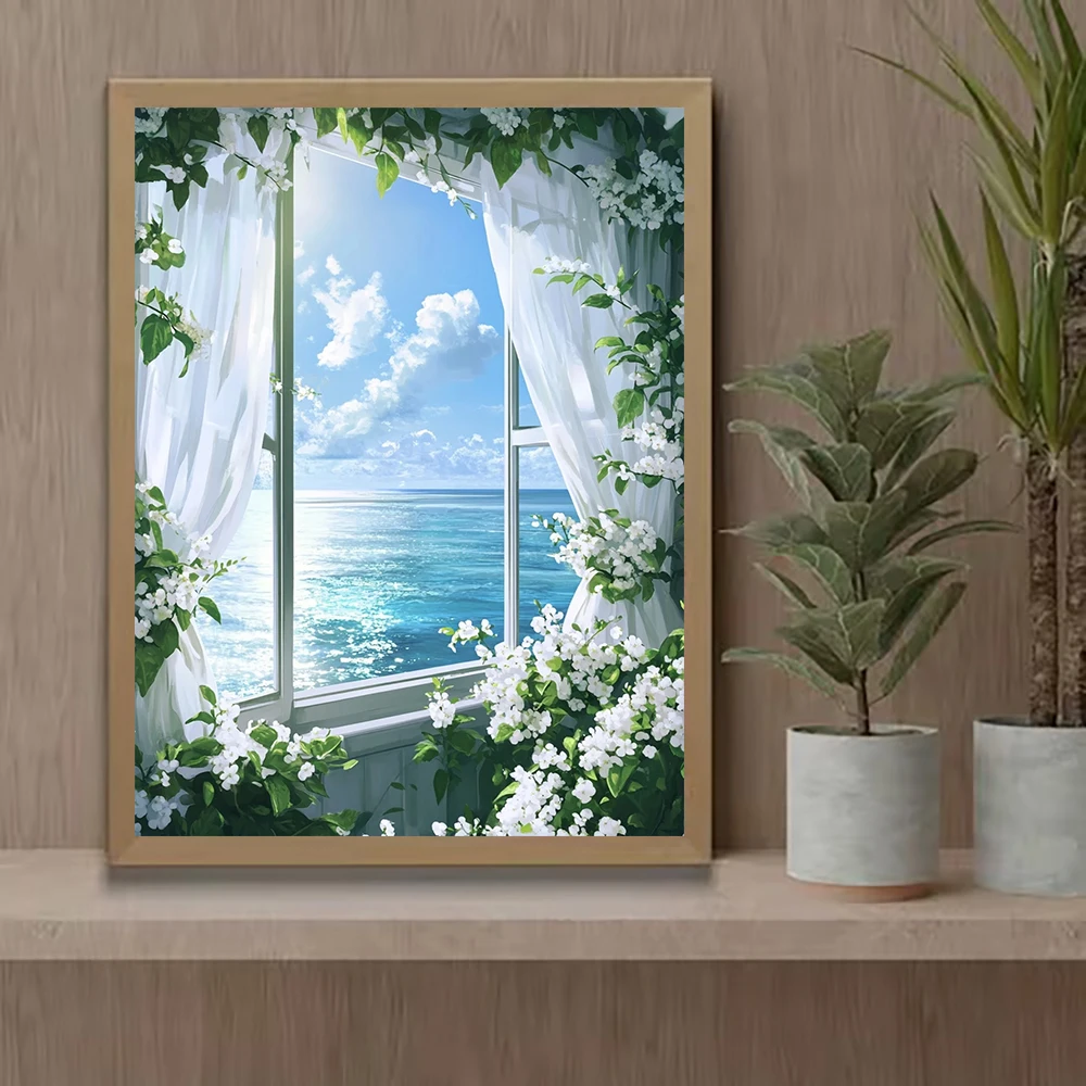 5D DIY Diamond Art Full Mosaic Craft Kit Eye-Catching Visual Effect Wall Picture for Home Interior And Space Decoration Unique Handmade Gift