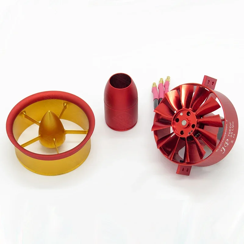 JP Hobby 70mm Clockwise Rotation Aluminum Alloy EDF With 4S Brushless Motor