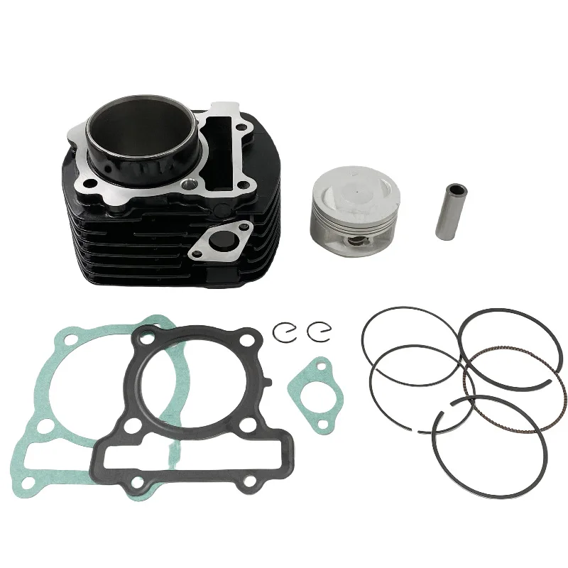Motorcycle 58mm Engine Cylinder 153CC Piston Gasket Kit Motor for Yamaha FZ 16 FZ16 Fazer YS 150 YBR 125Z Motoblock Equip Parts