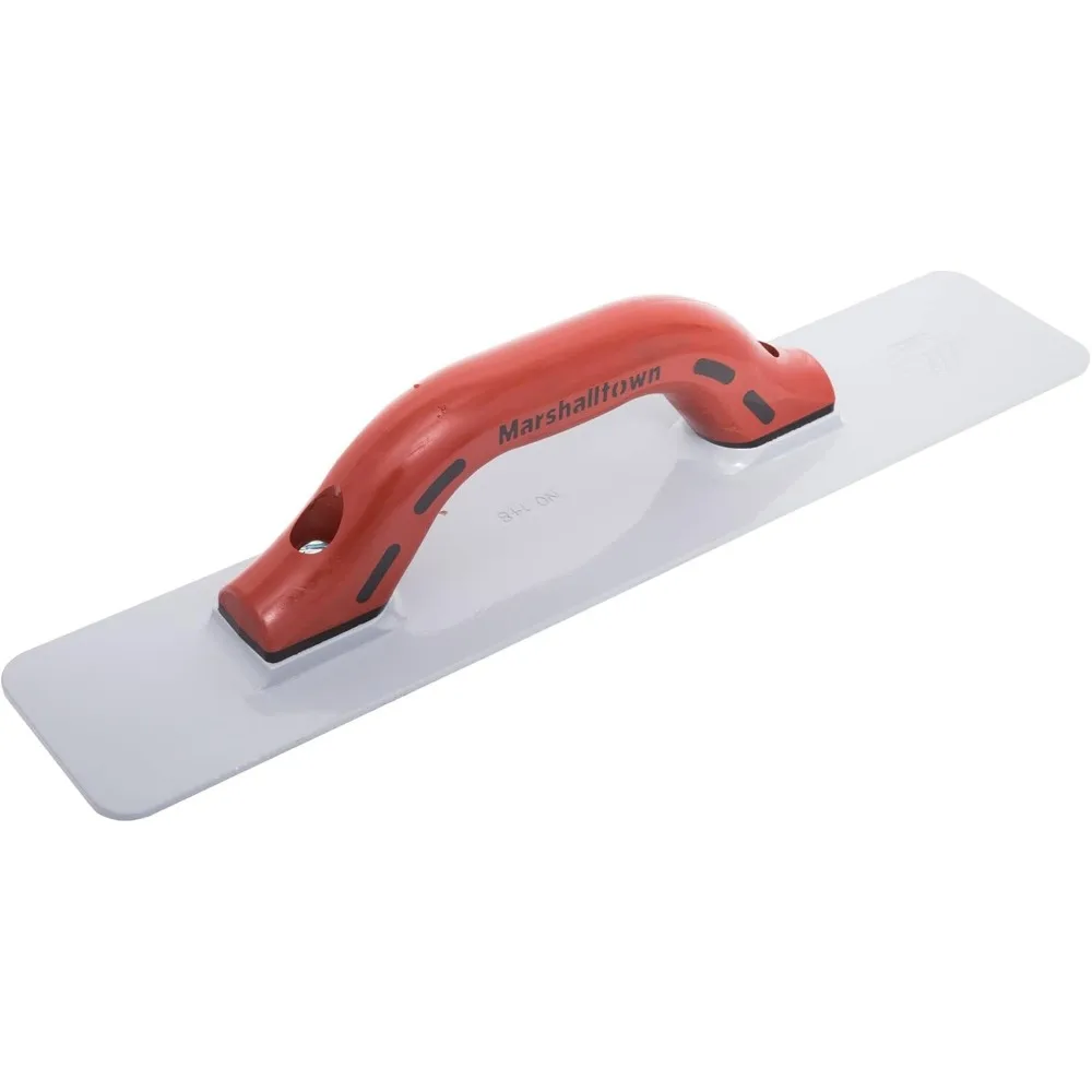 Bóia manual de magnésio fundido, 16 polegadas x 3-1/8 polegadas, flutuador de concreto, ferramenta de acabamento de concreto, fornece acabamento suave, alça DuraSoft