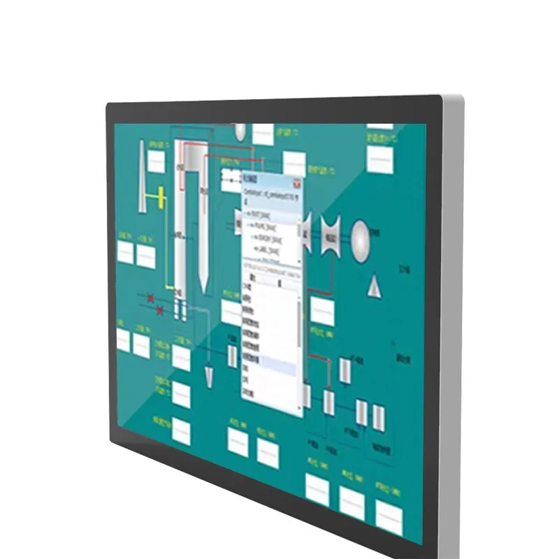 13.3-23 inch industrial  machine, industrial capacitance resistance flat panel touch fully enclosed display station machine