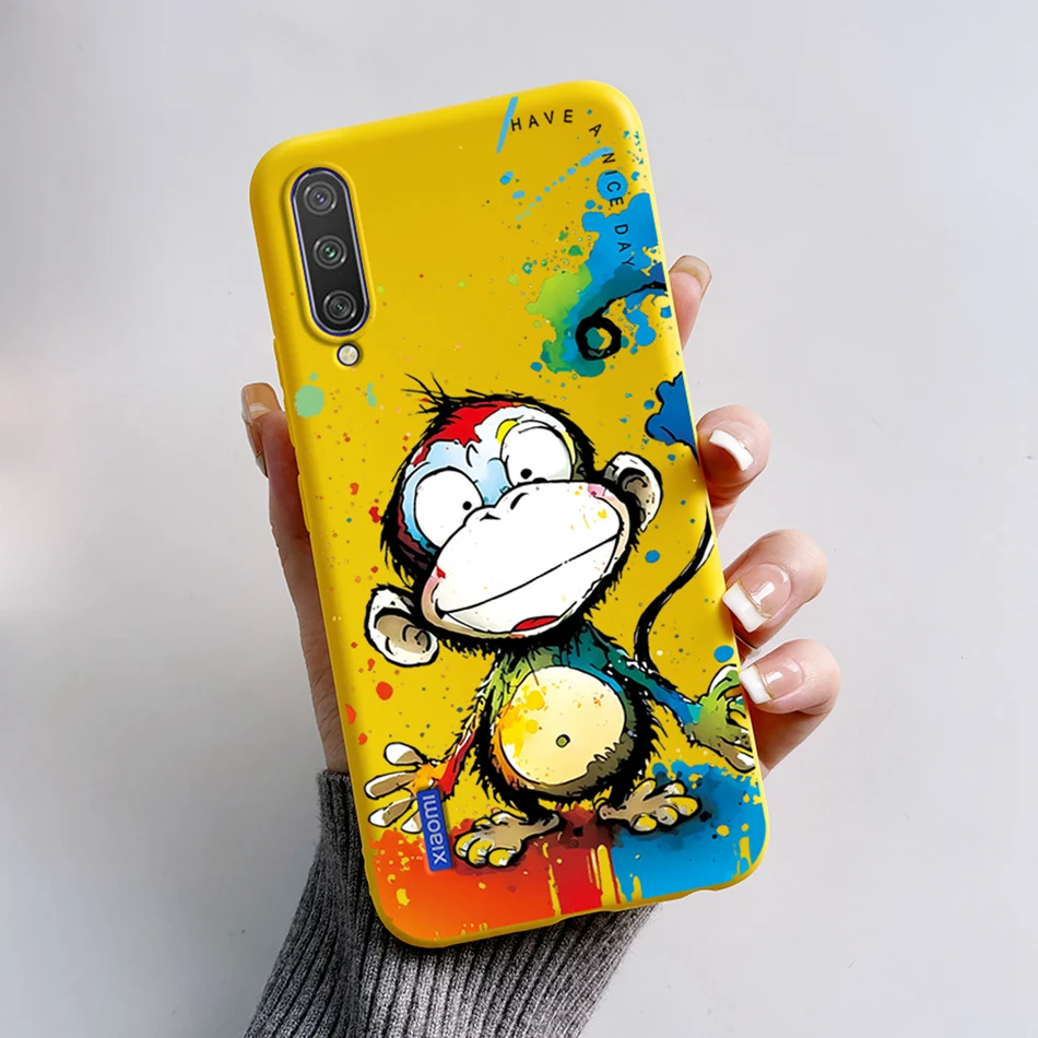 Silicone Case For Xiaomi Mi A3 Case Cartoon Pattern Soft Back Cover Phone Case For Xiomi Mi A3 Coque Xiaomi MiA3 Shockproo Funda