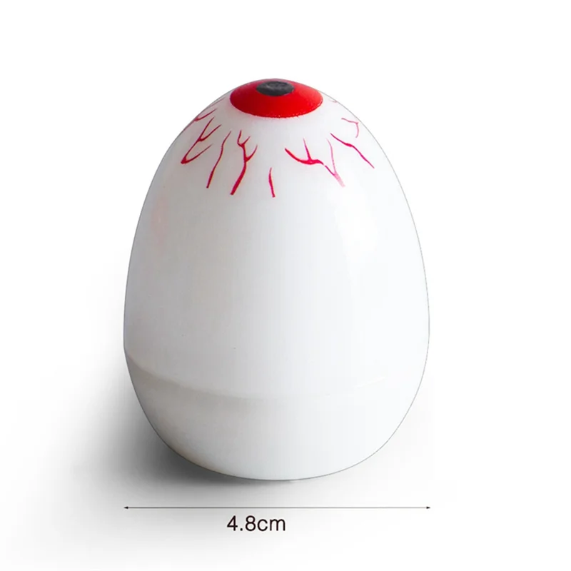 AT05-12Pcs enormes luces de fiesta de terror globo ocular LED globos oculares aterradores luz de vela operada por batería para decoraciones de fiesta de Halloween