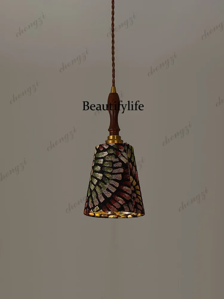 M138 Bedroom study bedside atmosphere chandelier designer creative retro restaurant bar bed and breakfast high sense
