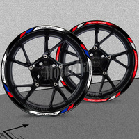 Motorcycle Reflective Wheel Sticker Decal 10/12/17/18inch Rim Stripe Hub Accessori Waterproof For Ducati Honda Yamaha Suzuki KTM
