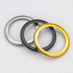 Stainless Steel Coin Turbo Bezel for SKX007 SRPD NH35 Case 41mm Rotating Bezel Compatible with SKX009 SKX011 SKX171 SKX173