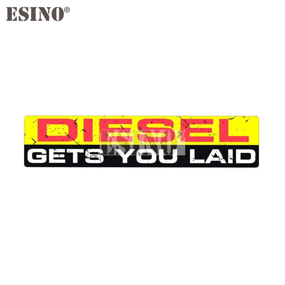 

Новое предупреждение Diesel Gets You Laid ПВХ клейкая наклейка водостойкая виниловая наклейка на кузов автомобиля