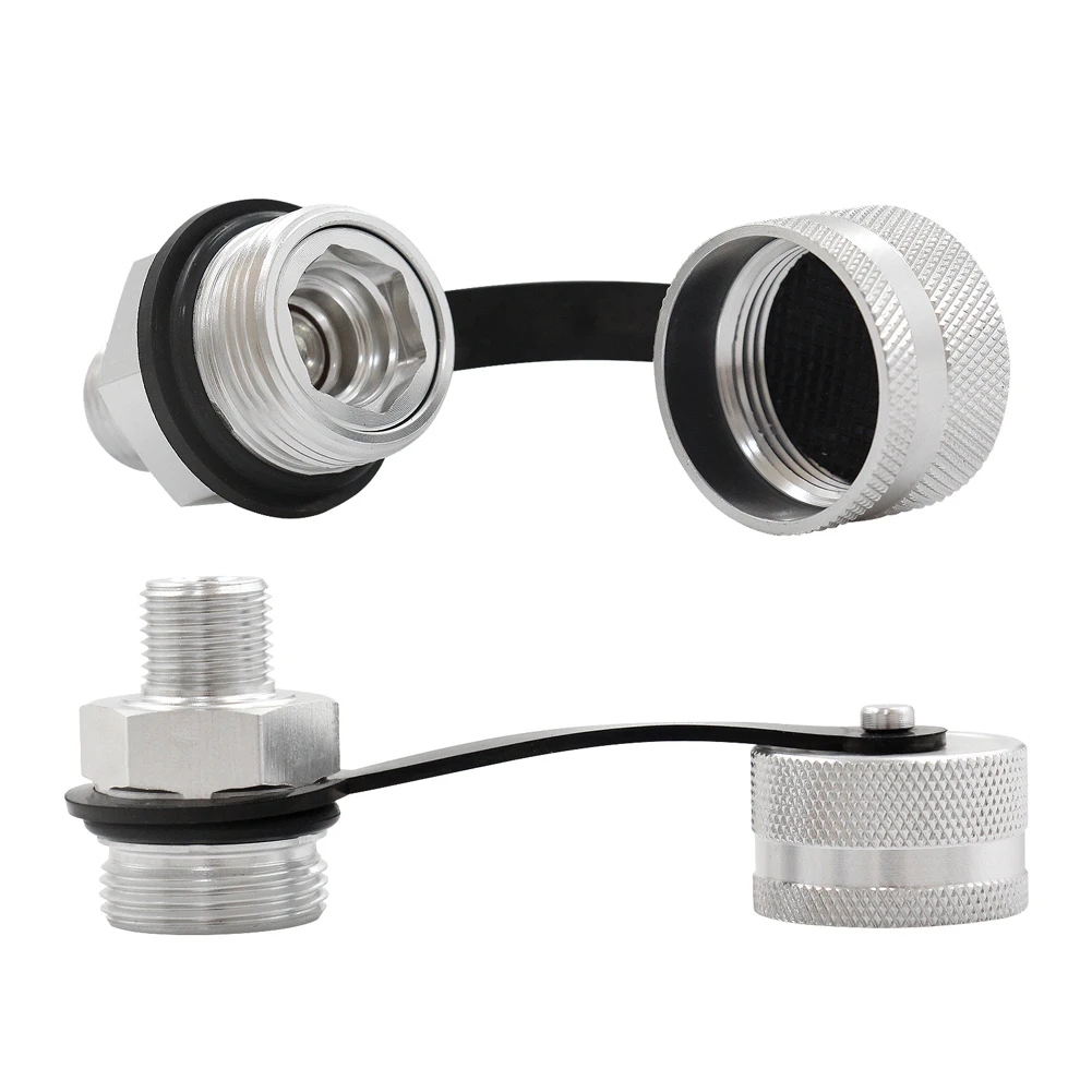 

Quick Drain Valve Aluminum Alloy Quick Twist Oil Drain Valve with Hose for M14x1.5 M14x1.25 M12x1.25 M12x1.5