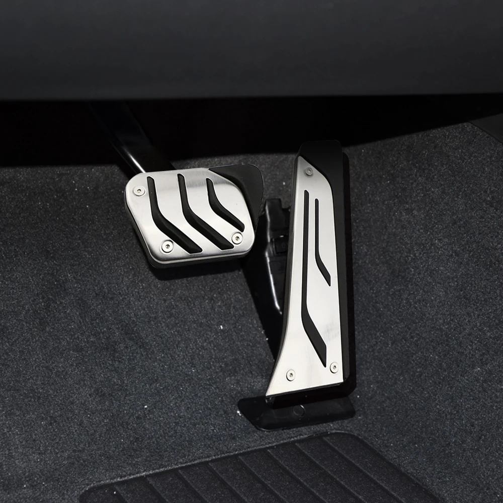 Car Pedals Foot Rest Brake Accelerator Fuel Pedal Pad Cover for BMW 1 2 3 4Series M3 M4 E87 E90 F20 F21 F30 F32 F36 F80 F82