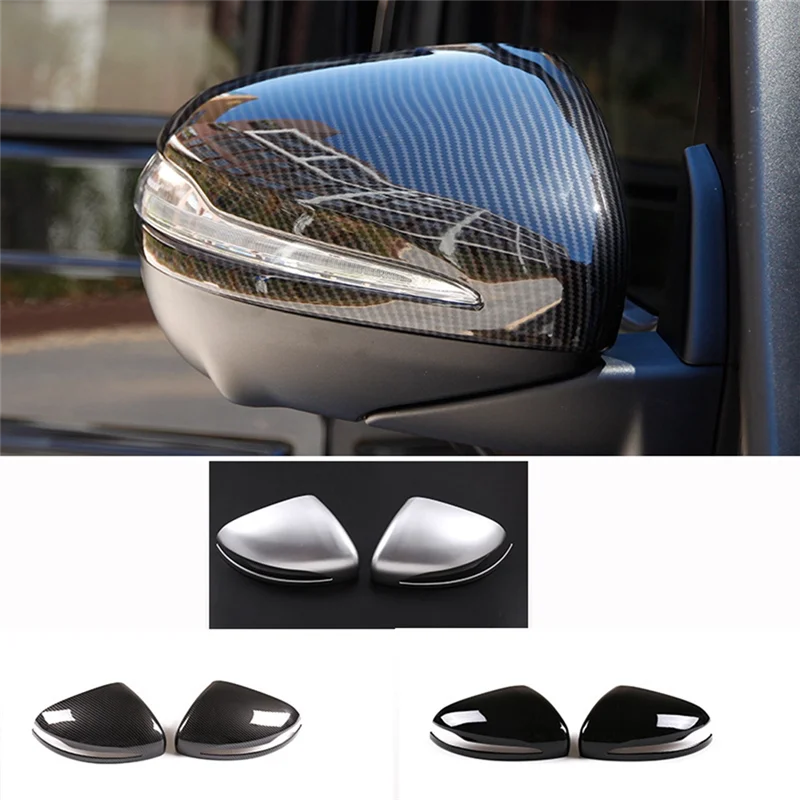 

ABS Modified Trim Accessories Car Rearview Mirror Cover For Mercedes Benz GLE GLS Class Side Mirror Cap Piano Black