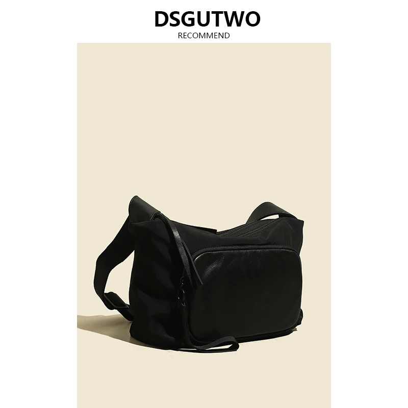 

DSGUTWO Высокое качество ex Casual Sle Велосипедная сумка через плечо с рогом Дорожная сумка через плечо Кожаная сумка Нагрудная сумка