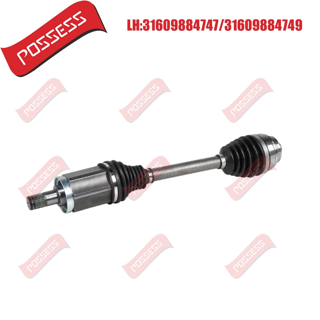 Front Axle Drive Shaft Assembly With Constant Velocity Universal Joint For BMW 5 Series G30 G31 G38 xDrive 2017-2023 31609884747