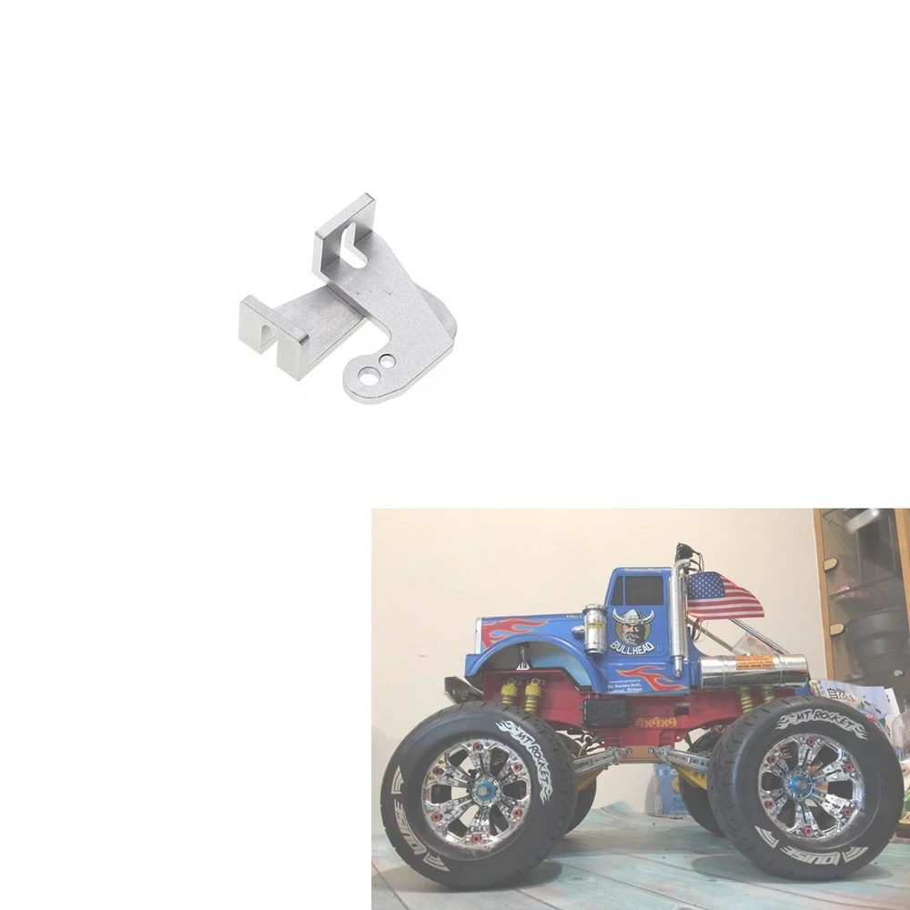 Metalowy wspornik mocujący skrzynię biegów do TAMIYA Clodbuster BullHead Monster Truck RC Car Upgrade Parts