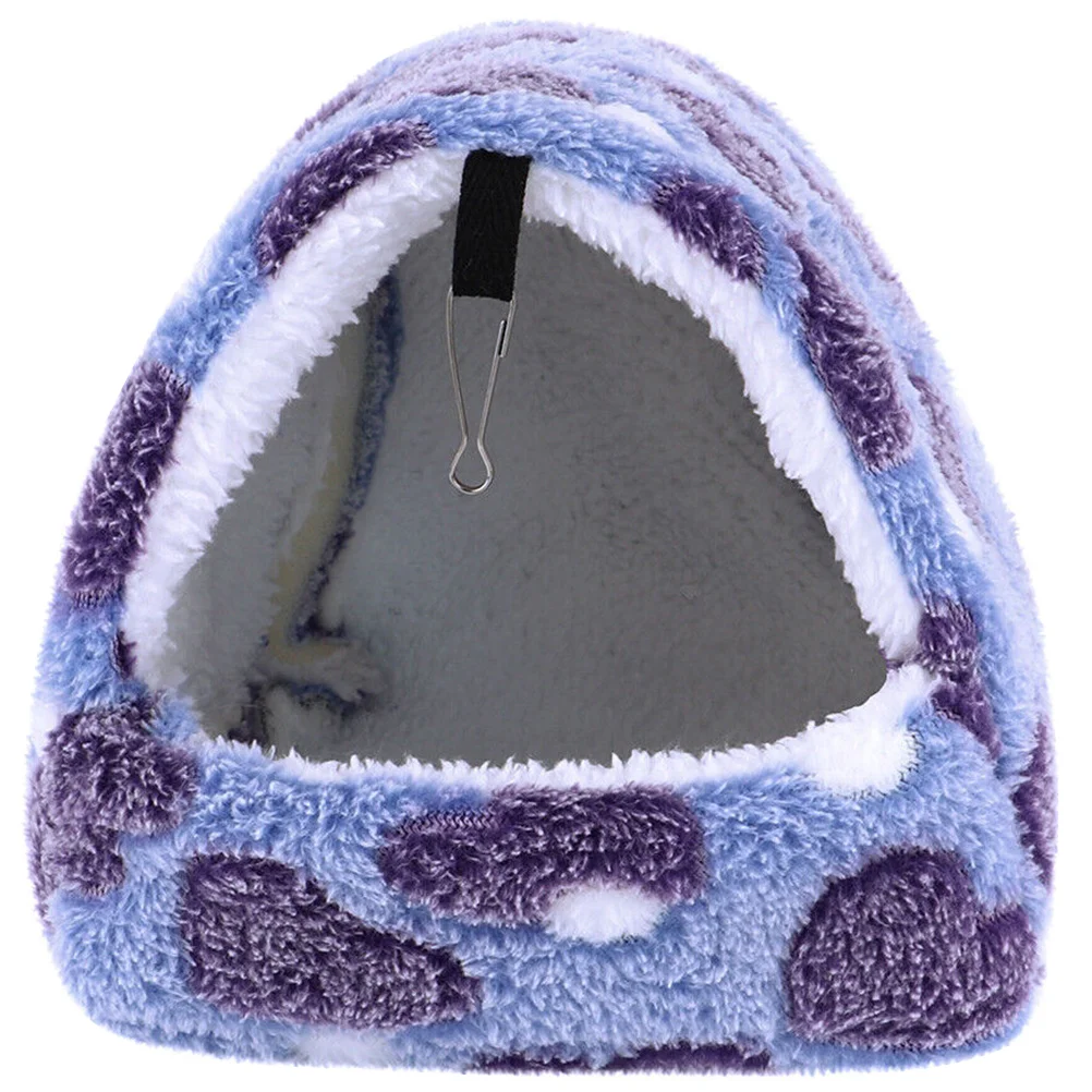 

Hanging Hamster Hammock Warm Wall Mount Cotton Bed for Dwarf Hamster Bedding Small Pets Bedding Accessory Pet House Wall Mount