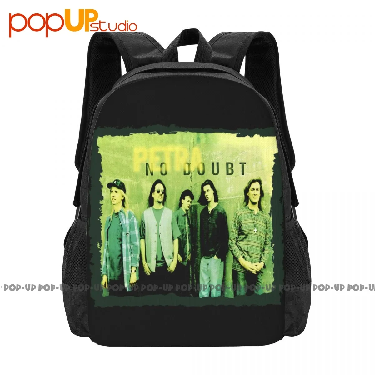 Petra No Doubt Album Christian Rock Band Jesus Backpack Large Capacity Gym Softback 3d Printing Large Capacity