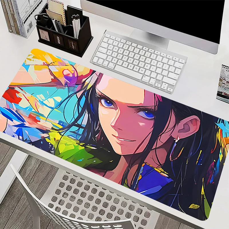Computer Computer Mouse Pad Large Extended Mousepads Non Slip Gamer Desk Mat O-one P-piece Robin kawaii Anime Mouse Mat Smooth Surface - Aliexpress Deal