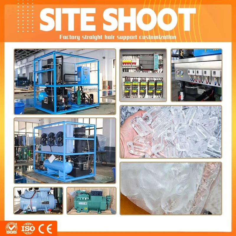 FL High Quality 1Ton Tube Ice  - Ice Tube Machine 500Kg recension och pris