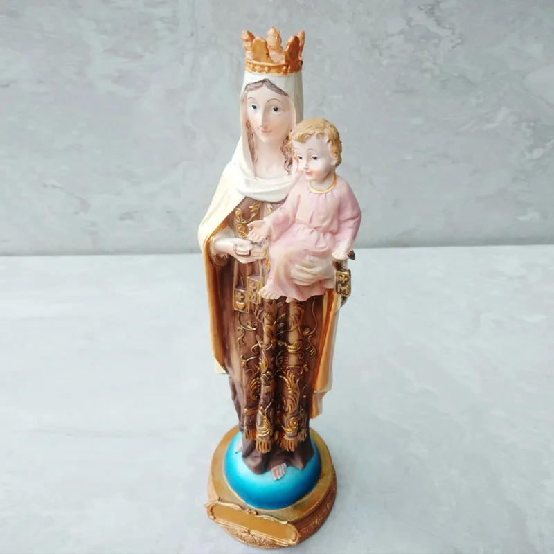 Resin handicrafts creative nativity manger Virgin Mary statue religious supplies ornaments manufacturers