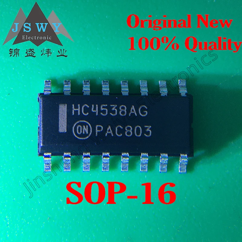 

(10/50 pieces) MC74HC4538ADR2G HC4538AG SOP-16 Single-Trigger Timer Chip Brand New Original Stock Fast Shipping Electronic