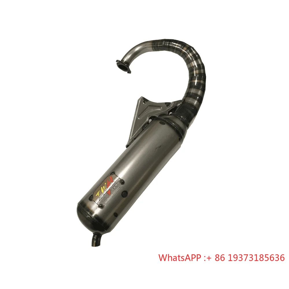 TWH DIO TD004 دراجة نارية سباق الخمار العادم الأنابيب لهوندا AF17 AF18 AF27 AF28 #2