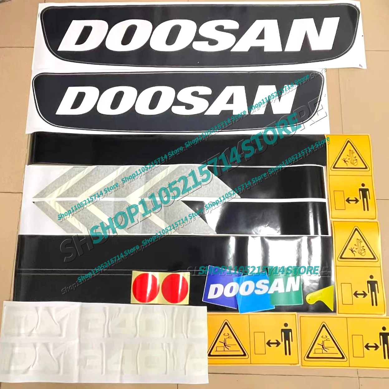 

Excavator Whole Car Sticker Accessories High Quality For Doosan DX60 DX75 DX80 DX150 DX260 DX300 DX350 DX380 Series