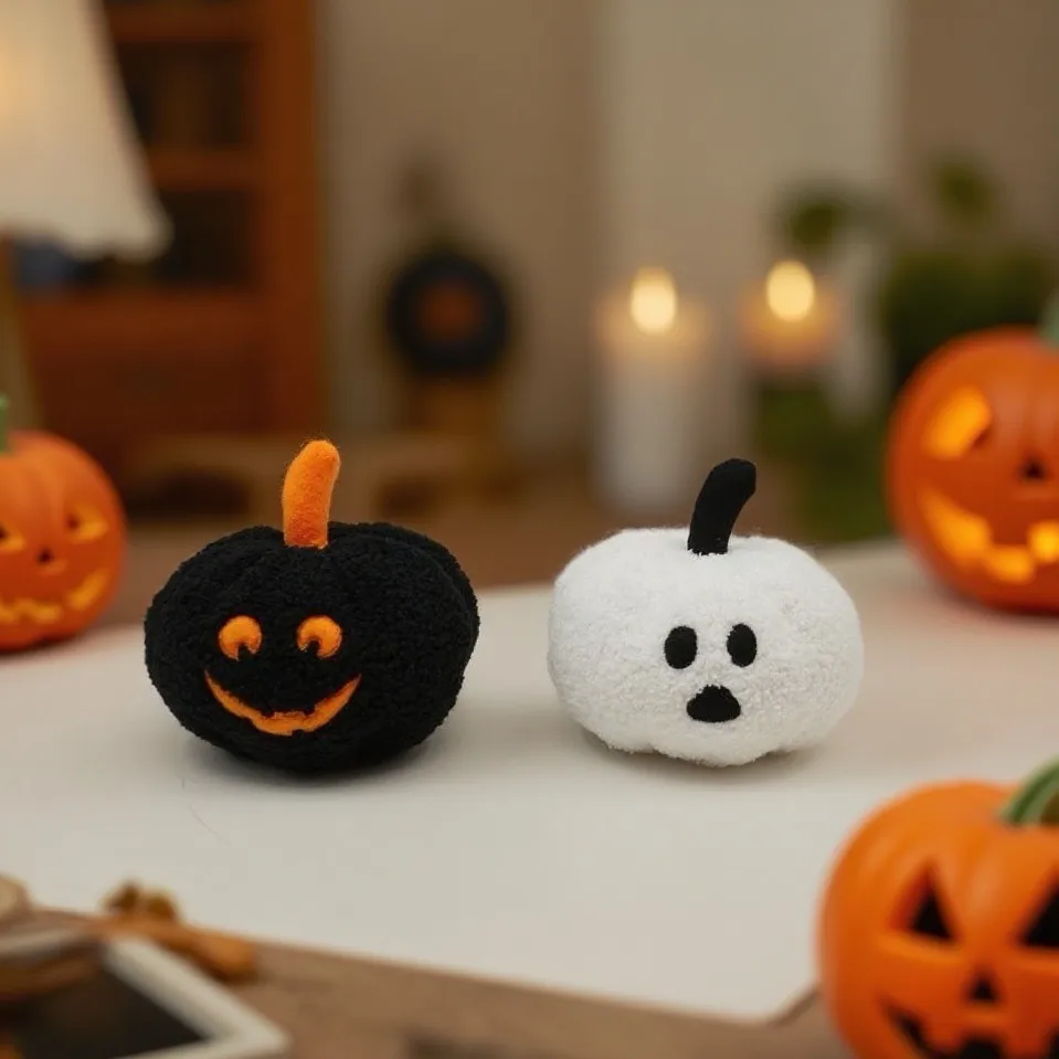 High Quality Orange Halloween Pumpkin Plush Doll Cute Pumpkin Plush Pillow Cushion Holiday Decoration Gift For Boys And Girls