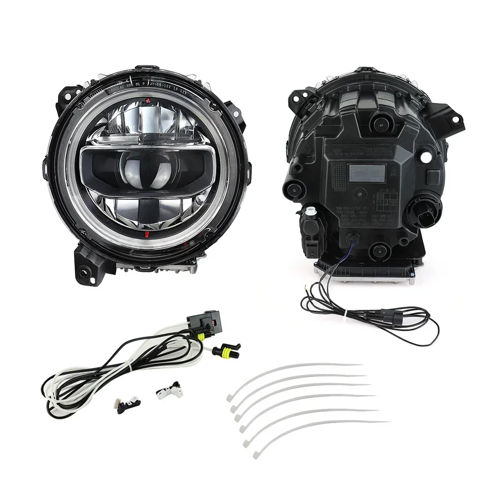 

Car Light 9inch Led Headlight Round Led Sealed Beam Headlight Drl For Jeep Wrangler JL Headlights