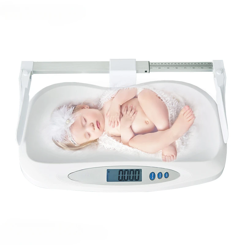 20kg Infant Weight Measuring scale Digital Electronic Baby Weighing Scale With Height Meter