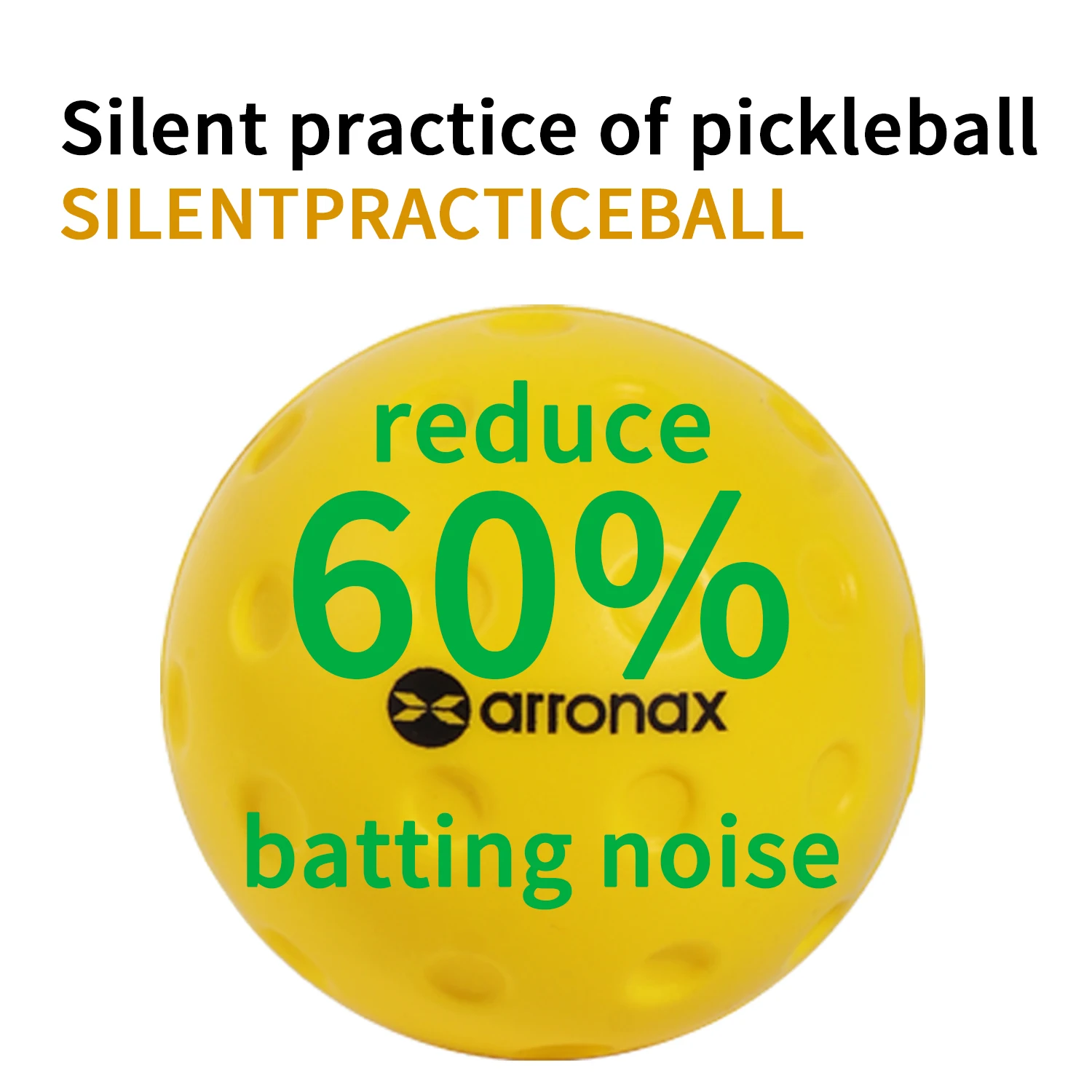 Silent Indoor Pickleball Balls 6