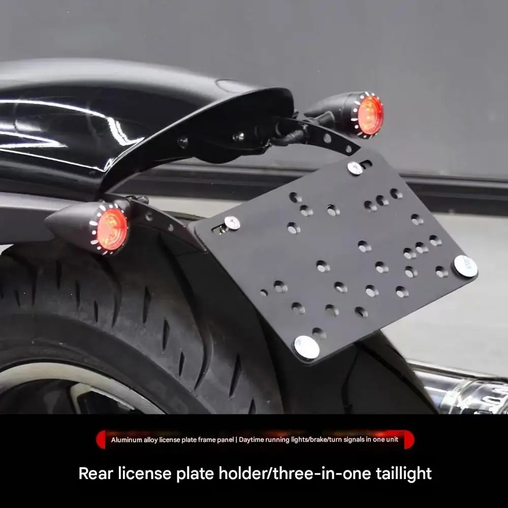 FOR GAOKIN Thor650 Aluminum Alloy Side Fender Bracket Retro Modification Hidden Short Tail Design for Removing Original Long