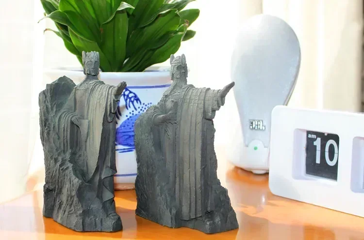 14 cm Lord Gate of Kings The Argonath action figure statua fermalibri scaffali in resina modello di raccolta Home table Decor ornamento