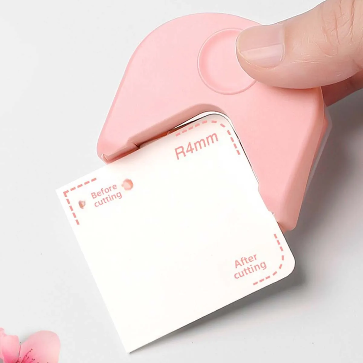 No Battery Required, Easy-to-Use Trimming Tool, Portable Stainless Steel Corner Cutter, Suitable for Photos and Paper Crafts
