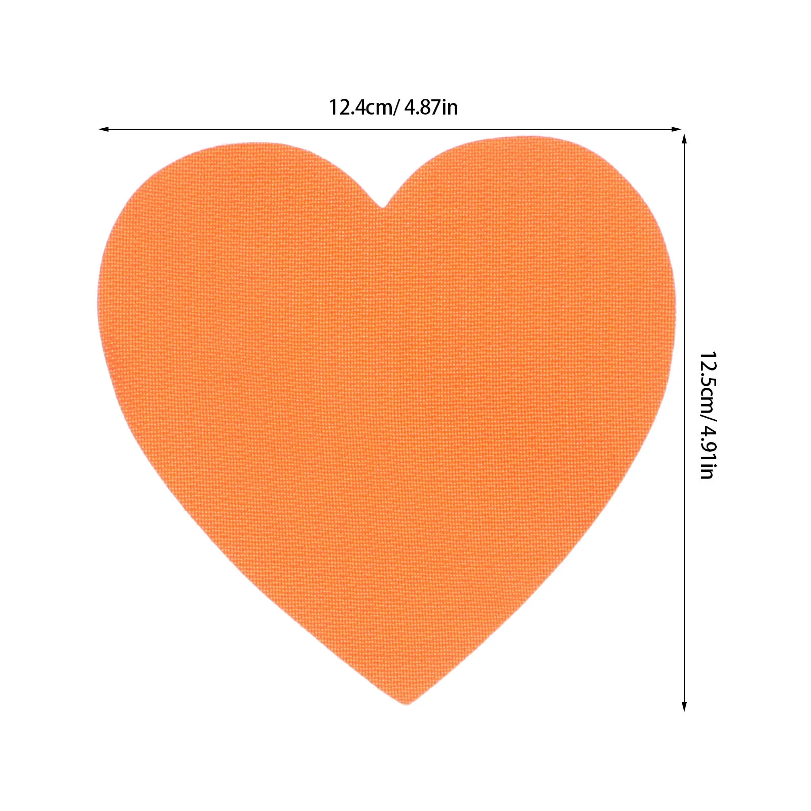 30Pcs Heart-Shaped Carpet Spot Markers 125Mm Colorful Floor Dots Classroom Seating Educational Spots for Kids Floor Markers