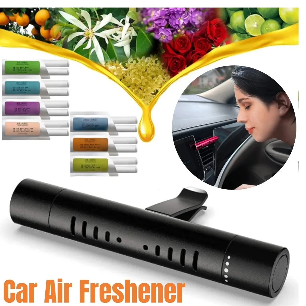 

Car Air Vent Perfume Air Outlet Fragrance Clip Car Air Freshener Flavoring Smell Aroma Car Perfumes Oil Eliminate Odor
