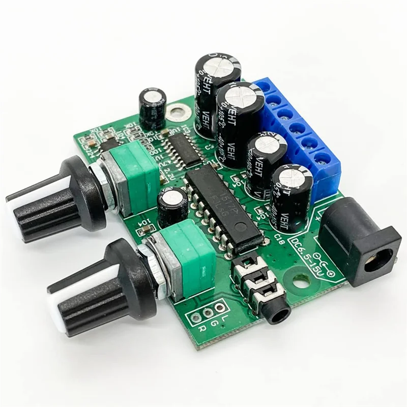 B49C Digital 2.1 Channel Subwoofer Amplifier Board 2X6w+25W Pure Bass Hifi Stereo Audio Power Amplifier Dual Channel Module