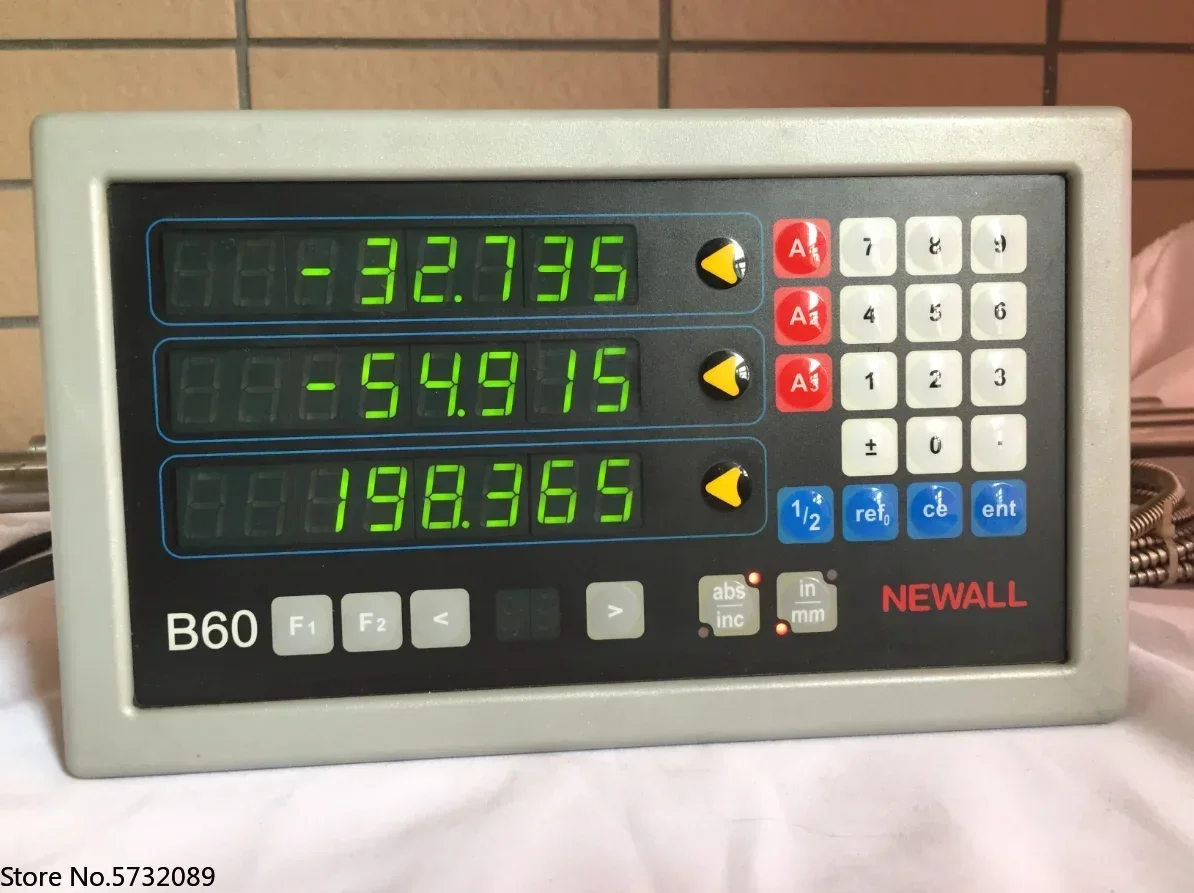 

DEPP Digital Display Meter D3000-2 Display Ball Grid Scale Reading Head B60 Boring Machine Meter D3000-3