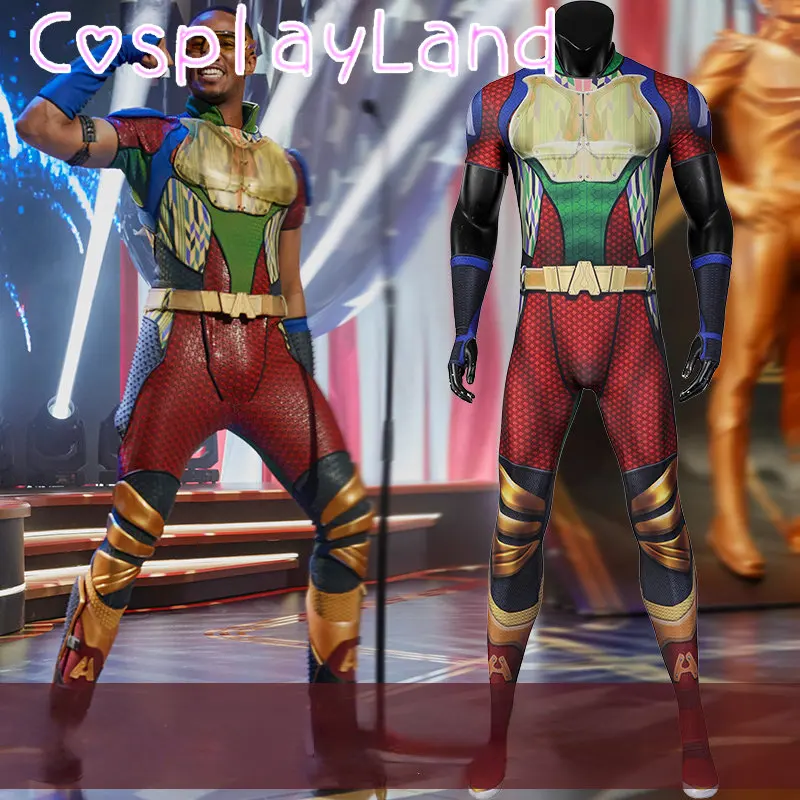 Os meninos 3 um-trem cosplay traje adulto macacão tv os meninos 3 estiramento impressão macacão terno traje de halloween elastano bodysuit