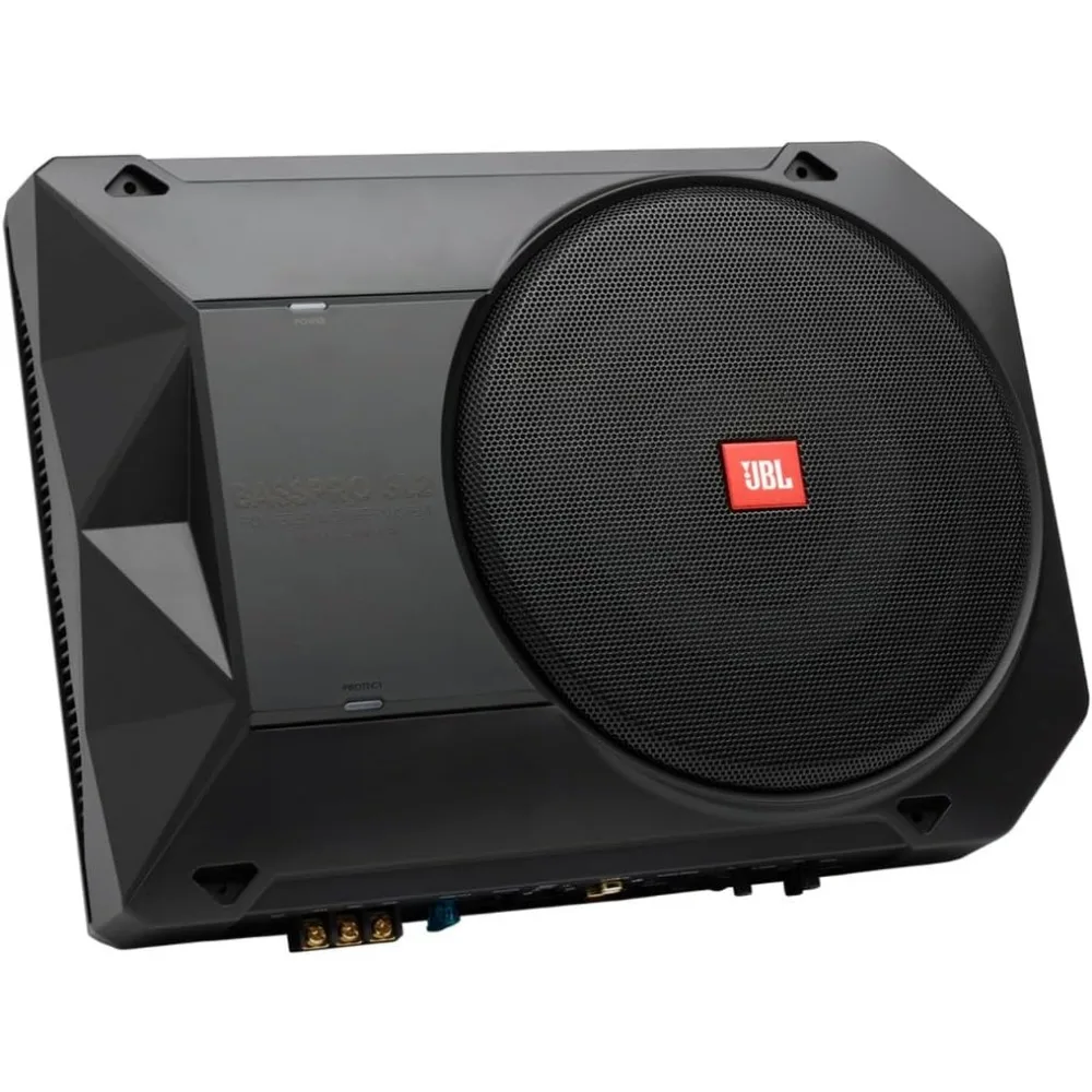 

BassPro SL2 Active Underseat Car Subwoofer with Built in Amplifier - Under Seat 8'' 125 Watt Power Amplifier