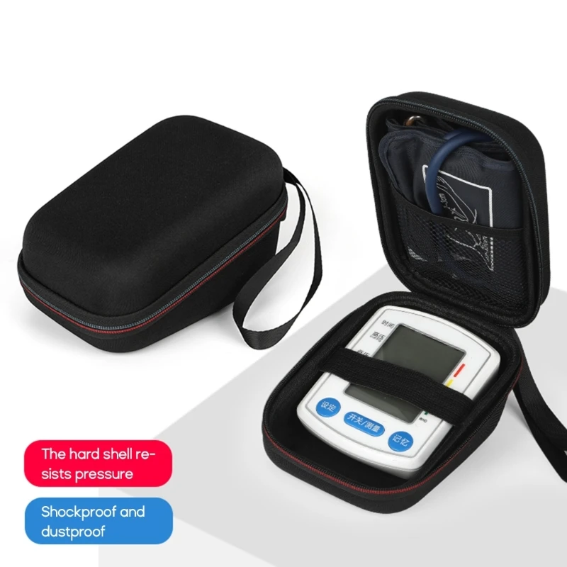 Sphygmomanometer Measuring Instrument Organizer Travel Storage Box Luggage Bags Blood Pressure Monitor Hard Case Pouch