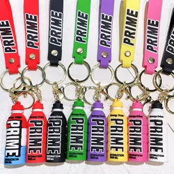 Cute Prime Drink Keychain Fashion Bottle Key Chains for Car Key Bag Pendant Women Men Party Favors Keyring Gifts Wholesale