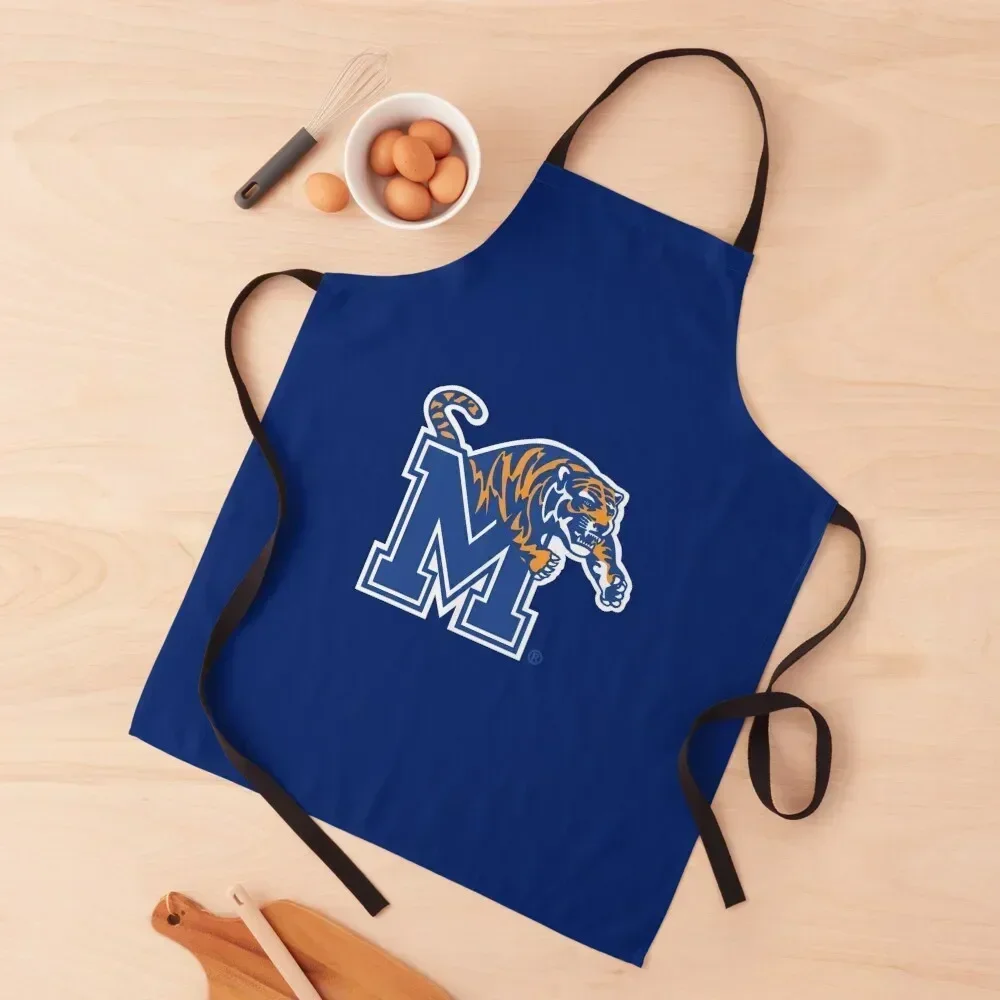 

Memphis TIGERS MEMPHIS TN Apron Chef Accessories Custom Customizable women's kitchens Apron