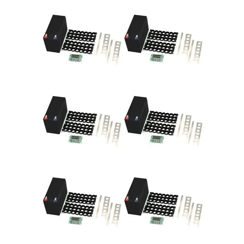 ABUI-6X 12V 7Ah Battery Box Holder For 18650 Battery 3X7 Nickel With Storage Box Part With PCB Board DIY Battery Pack