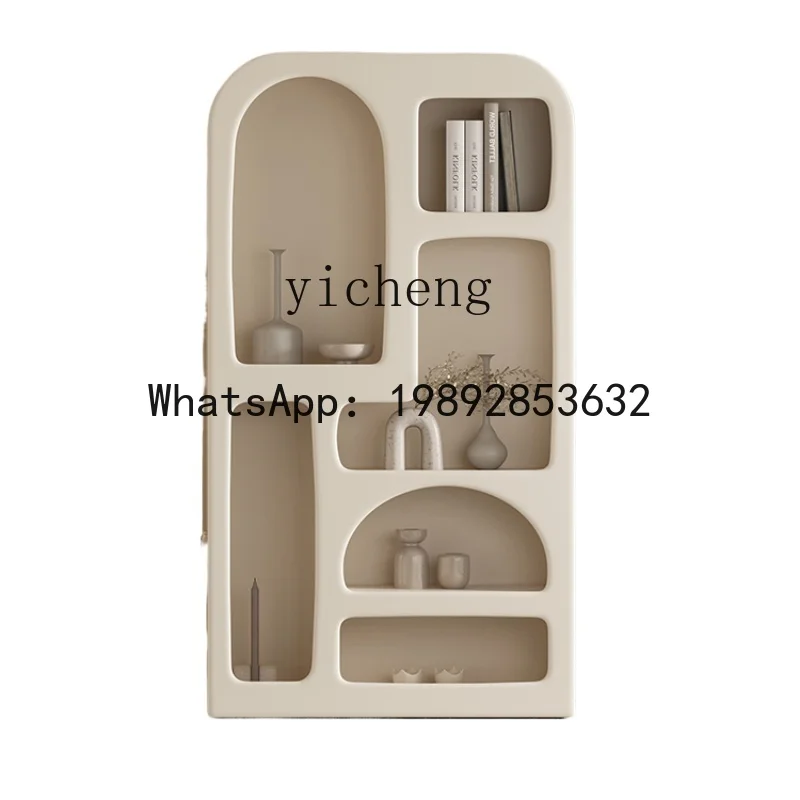 GZ Cream Style Entrance Cabinet Household Cave Cabinet Simple