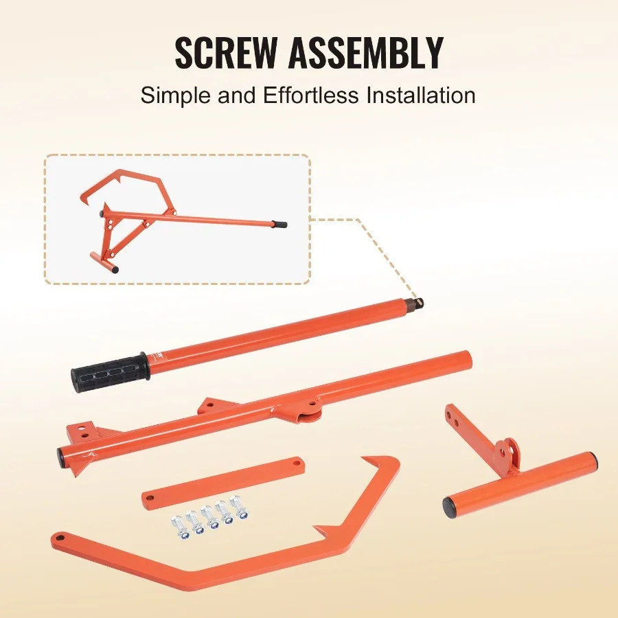 Timberjack 46.5 بوصة رافعة سجل شديدة التحمل لتدحرج سجلات بقطر 25 بحد أقصى