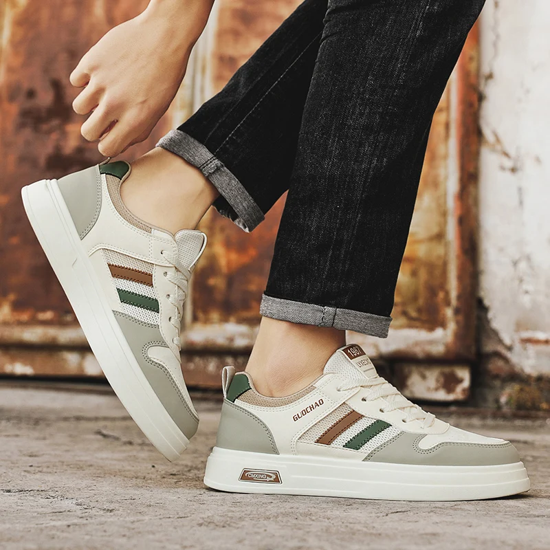 

Дышащая легкая нескользящая износостойкая и повседневная обувь для мужчин. Обувь на тонкой подошве для спорта. Модная обувь для спорта.