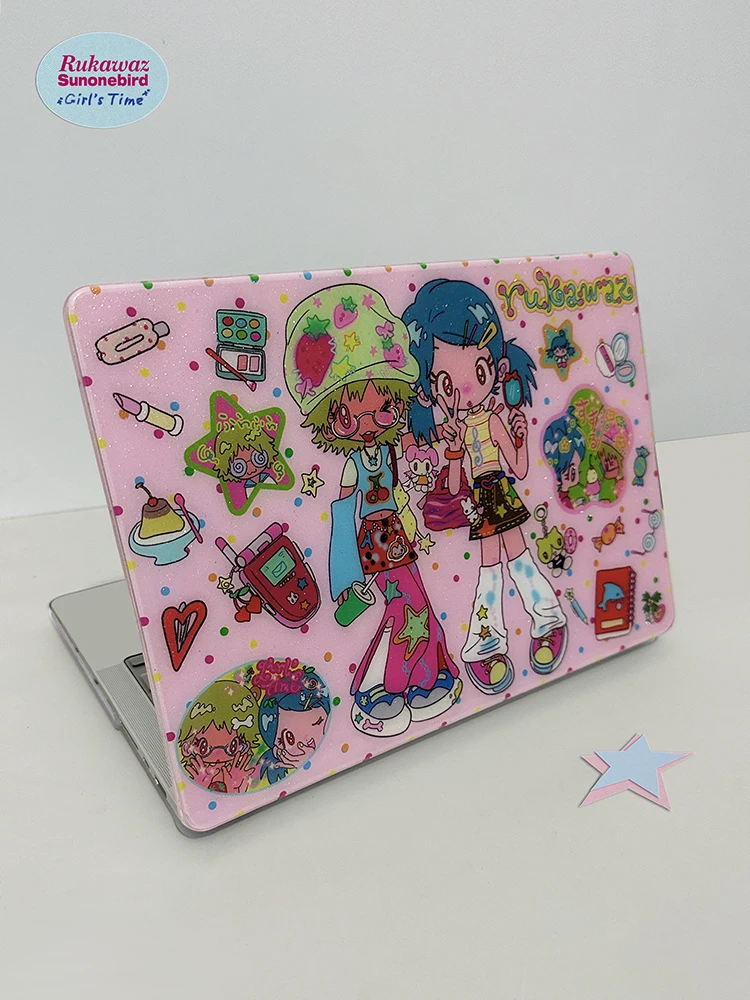 

Оригинальный ретро яркий защитный чехол с милой птицей для Book pro Air 4, 6, 3-дюймовый ноутбук, милые аксессуары