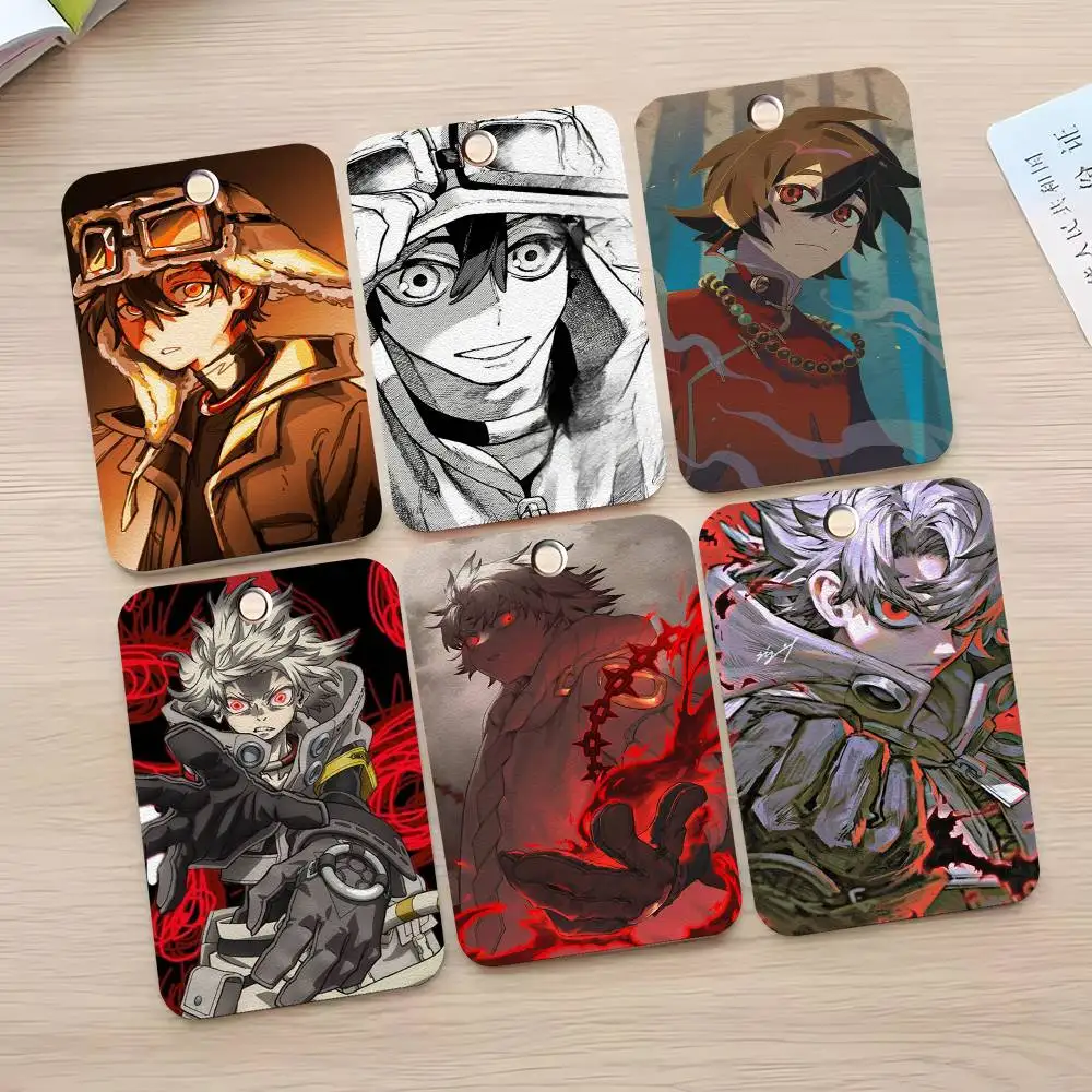 

1 шт., японский аниме, манга Гахiakuta, чехол для карт, брелок для ключей, сумка для ключей, кожаный держатель для карт, кольцо для ключей, доступ к